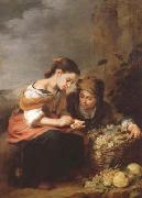 Bartolome Esteban Murillo The Little Fruit Seller (mk08)